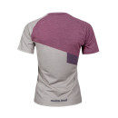 Huinaha Merino T-Shirt Women pink/grey M