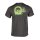 HHT T-Shirt dunkelgrau/neongrün