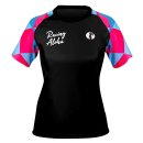 Racing Aloha T-Shirt black/pink Gr. L