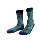 Palm Sock blue/turquoise