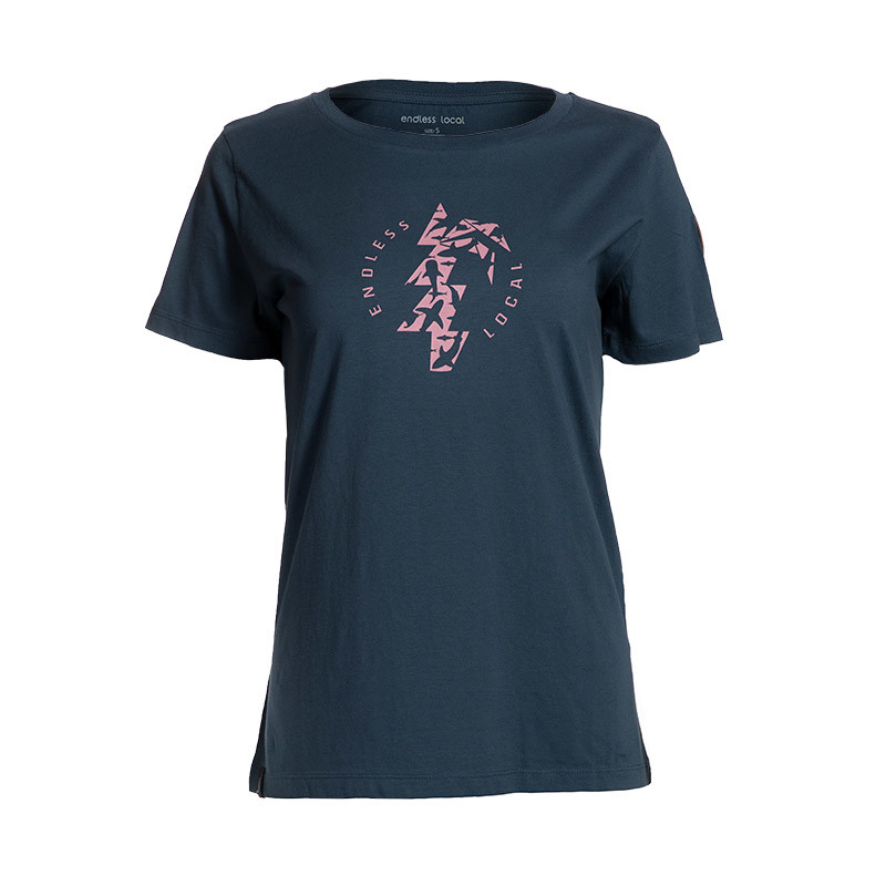 Mano T-Shirt Woman navy/rosa