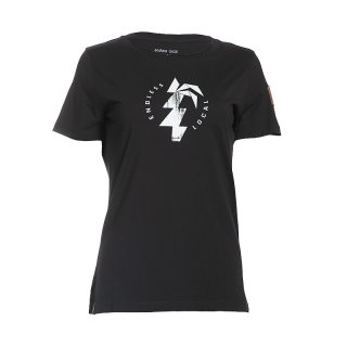 Kualii T-Shirt Woman black/white