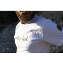Haina T-Shirt Men white/olive Gr. S