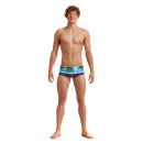 Funky Trunks Mens Sidewinder Trunks Lunchtime Dip XS