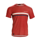 Maleko Merino T-Shirt Men red/white Gr. S