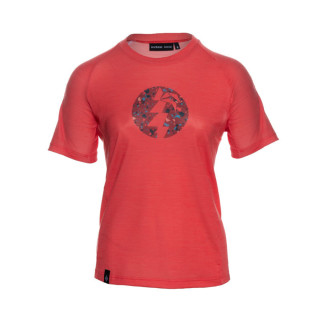Nagelfluh Merino T-Shirt Women coral Gr. M