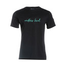 Haina T-Shirt Men black/turquoise Gr. XXL
