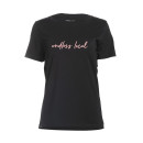Haina T-Shirt Woman black/rosa Gr. XL