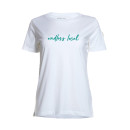 Haina T-Shirt Woman white/turquoise Gr. XL
