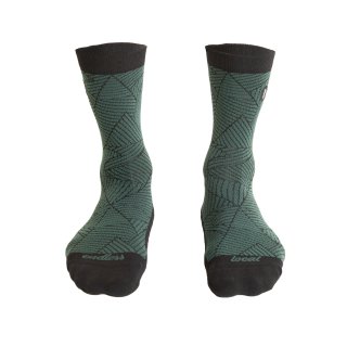 Mountain Sock black/green Gr. 35-38