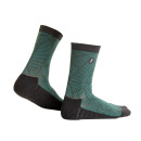 Mountain Sock black/green Gr. 35-38