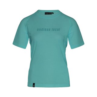 Puro Merino T-Shirt Women ocean/blue